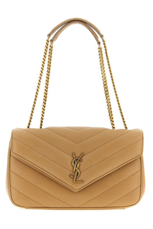 Середня сумка через плече «Loulou» Бежева 801439AAEAX2357