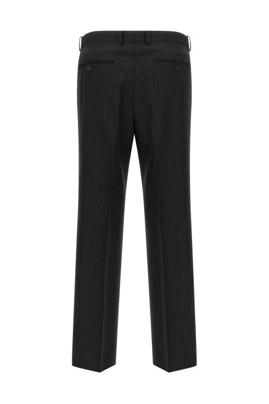 Pinstripe pants Gray