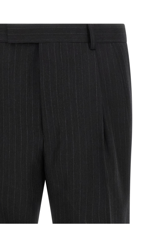 Pinstripe pants Gray