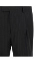 Pinstripe pants Gray