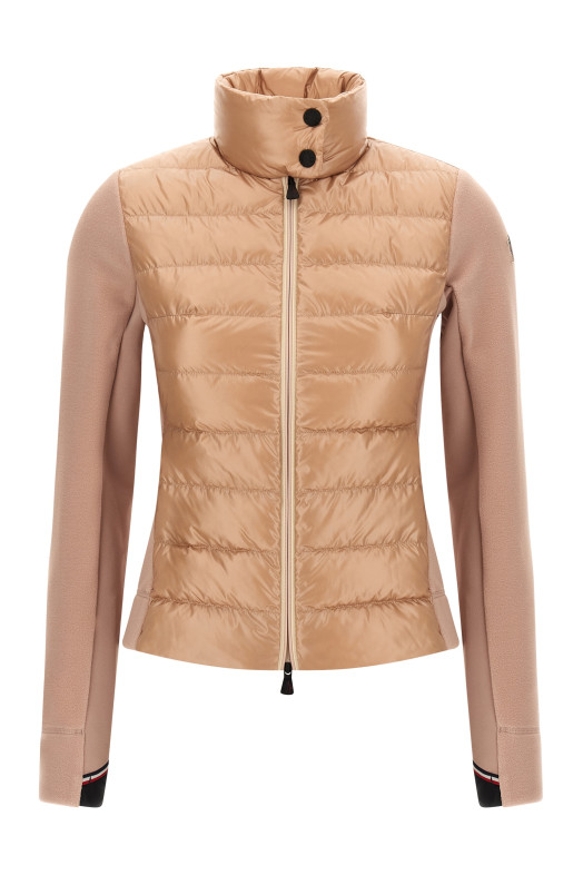 Padded vest sweatshirt Pink
