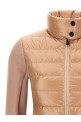 Padded vest sweatshirt Pink