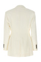Double-breasted blazer White