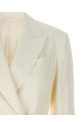 Double-breasted blazer White
