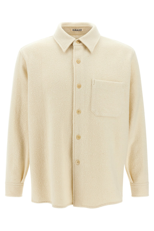 Overshirt tweed Homesupn Beige