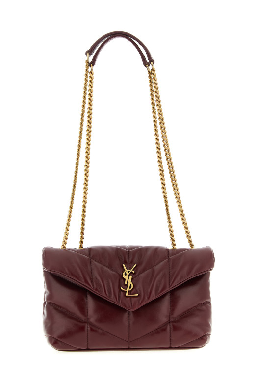 'Loulou Puffer Toy' shoulder bag Bordeaux