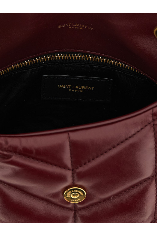 'Loulou Puffer Toy' shoulder bag Bordeaux