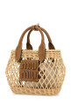 Raffia handbag MIU MIU (5BA2872CQV) Raffia handbag MIU MIU (5BA2872CQV)