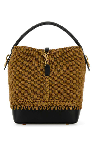 Сумка Raffia Le 37 bucket bag SAINT LAURENT (773991FAEBN) Сумка Raffia Le 37 bucket bag SAINT LAURENT (773991FAEBN)