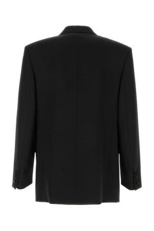 Black wool blazer Black SAINT LAURENT (818491Y512W)