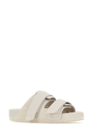 Крейдяні замшеві капці Birkenstock X Tekla Uji, різнокольорові 1774 (1026290) Крейдяні замшеві капці Birkenstock X Tekla Uji, різнокольорові 1774 (1026290)