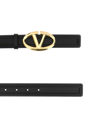 Black leather reversible belt VALENTINO GARAVANI (4W0T0SJ4FZC)