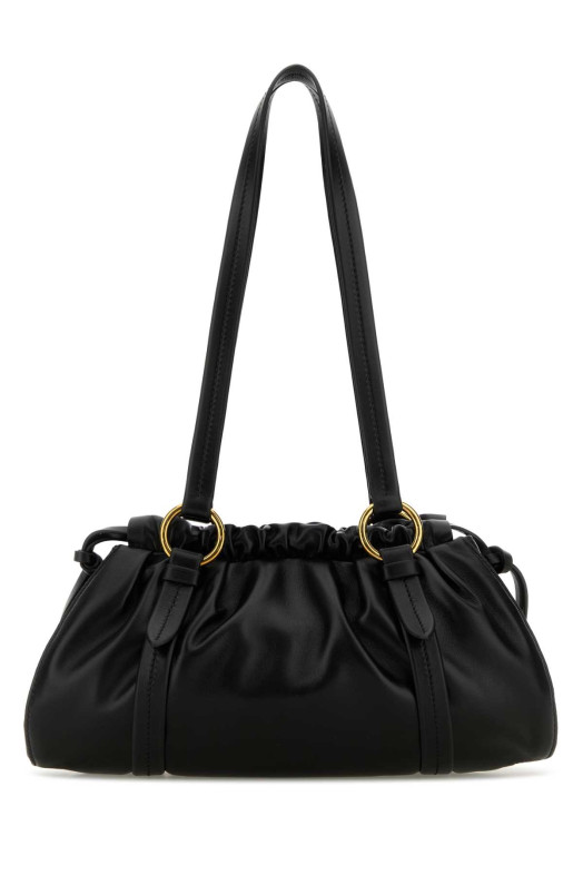 Black nappa leather Joie shopping bag Black MIU MIU (5BG306ACSW) Black nappa leather Joie shopping bag Black MIU MIU (5BG306ACSW)