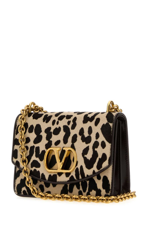 Сумка через плечо из телячьей кожи с принтом Vain VALENTINO GARAVANI (7W2B0R17ELG)