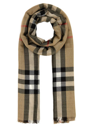 Вишитий шарф із вовняної суміші BURBERRY (8116748) Вишитий шарф із вовняної суміші BURBERRY (8116748)