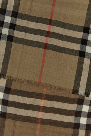 Вишитий шарф із вовняної суміші BURBERRY (8116748) Вишитий шарф із вовняної суміші BURBERRY (8116748)