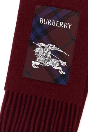 Бургундский кашемировый шарф BURBERRY (8116879) Бургундский кашемировый шарф BURBERRY (8116879)