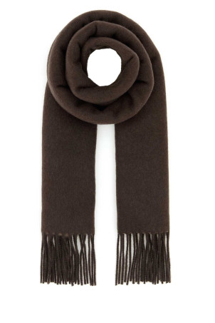 Chocolate cashmere scarf GUCCI (8365594GABX) Chocolate cashmere scarf GUCCI (8365594GABX)