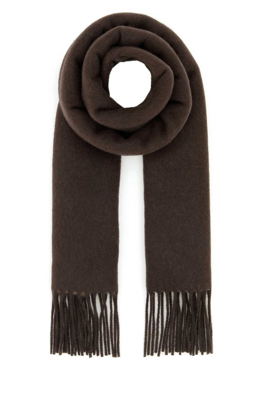 Chocolate cashmere scarf GUCCI (8365594GABX) Chocolate cashmere scarf GUCCI (8365594GABX)