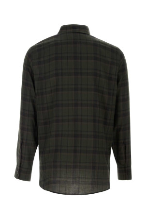 Вышитая хлопковая рубашка SAINT LAURENT (838702Y33IB) Вышитая хлопковая рубашка SAINT LAURENT (838702Y33IB)