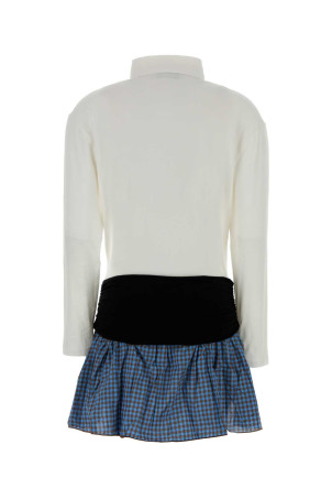 Multicolor stretch cotton Chico mini polo dress White GIMAGUAS (CHICOMINIDRESS) Multicolor stretch cotton Chico mini polo dress White GIMAGUAS (CHICOMINIDRESS)