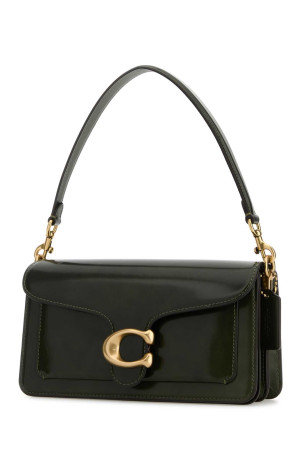 Кожаная сумка Tabby 26 оливкового цвета COACH NEW YORK (CW631)