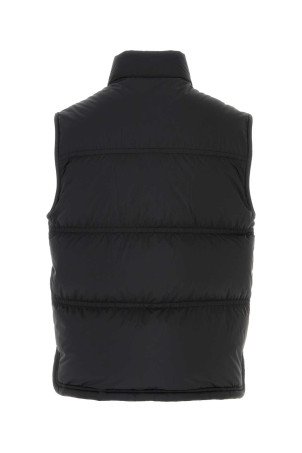 Black nylon Aul sleeveless down jacket Black MONCLER GRENOBLE (K20971A00030596TM)