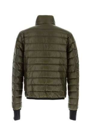 Оливково-зеленая нейлоновая пуховая куртка MONCLER GRENOBLE (K20971A00048597X6) Оливково-зеленая нейлоновая пуховая куртка MONCLER GRENOBLE (K20971A00048597X6)