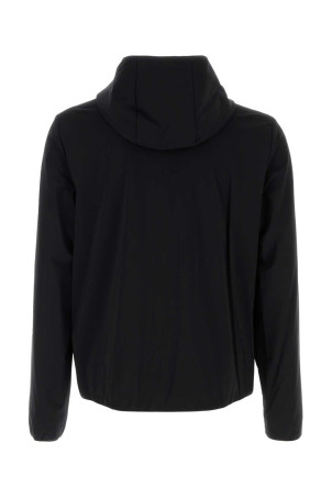 Черная ветровка из эластичного нейлона Черная MONCLER GRENOBLE (K20978G0003289ALV) Черная ветровка из эластичного нейлона Черная MONCLER GRENOBLE (K20978G0003289ALV)