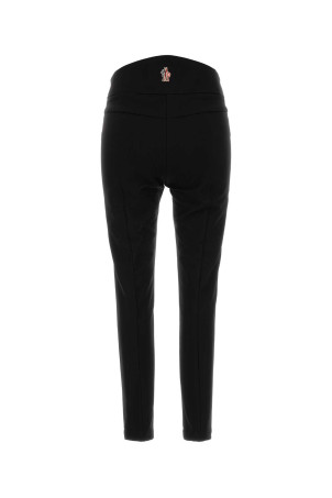 Black stretch polyester blend pant Black MONCLER GRENOBLE (K20982A0000153064)
