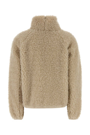 Світшот з тканини кольору слонової кістки MONCLER GRENOBLE (K20988G00005899A9) Світшот з тканини кольору слонової кістки MONCLER GRENOBLE (K20988G00005899A9)