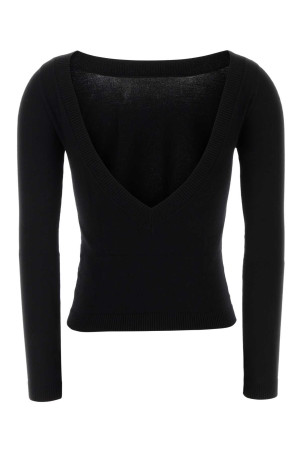 Black viscose blend Natalie sweater Black GIMAGUAS (NATALIEJUMPER) Black viscose blend Natalie sweater Black GIMAGUAS (NATALIEJUMPER)