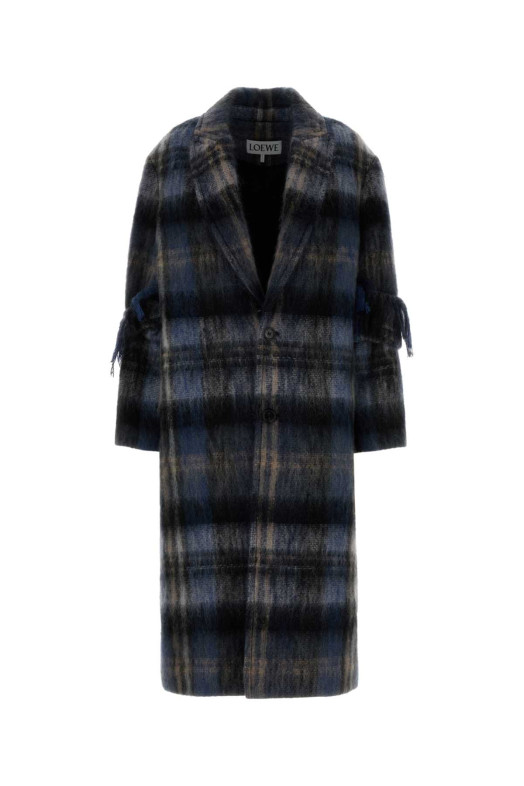 Embroidered mohair blend coat LOEWE (S540Y01XBH) Embroidered mohair blend coat LOEWE (S540Y01XBH)