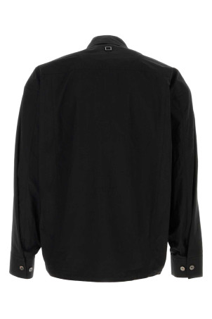 Black cotton shirt WOOYOUNGMI (W253SH05) Black cotton shirt WOOYOUNGMI (W253SH05)