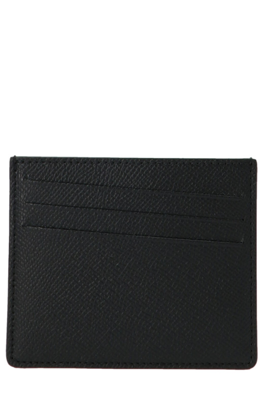 'Stitching' card holder Black
