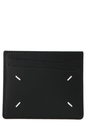 'Stitching' card holder Black