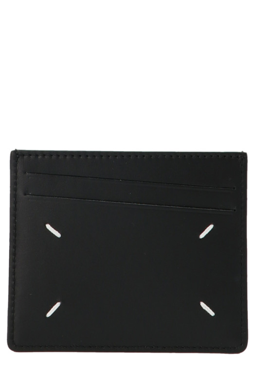'Stitching' card holder Black