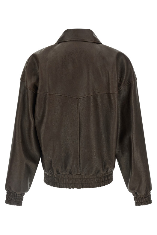 Бомбер «Saint Laurent» Коричневый 847967YCNF22509