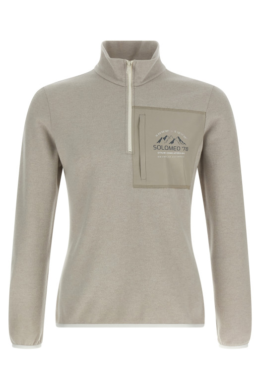 Кашемировый водолазный свитер Бежевый BRUNELLO CUCINELLI MM840VG104C9146