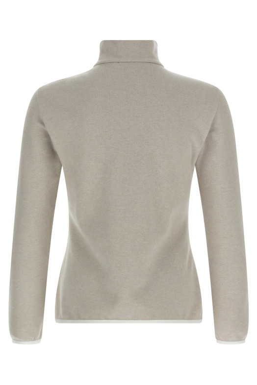 Кашемировый водолазный свитер Бежевый BRUNELLO CUCINELLI MM840VG104C9146