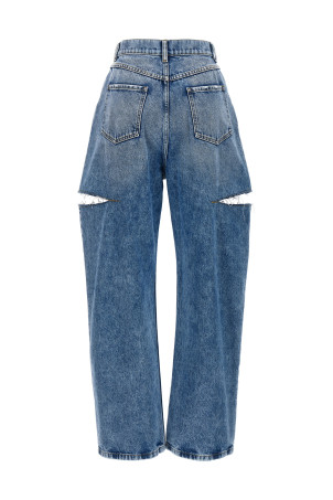 Джинси з вирізами СИНІ MAISON MARGIELA S51LA0051S30513470 Джинси з вирізами СИНІ MAISON MARGIELA S51LA0051S30513470