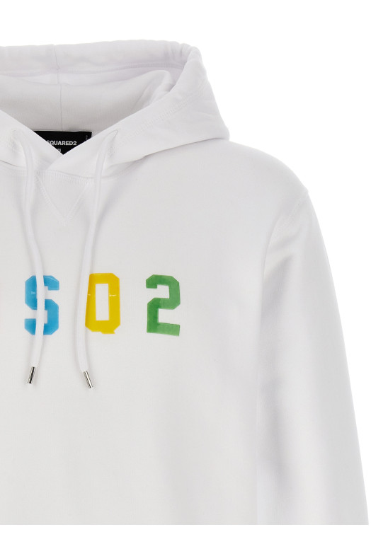 Худи Cool Fit' Белый DSQUARED2 (S74GU0729S25516100)