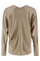 Silk blouse Beige