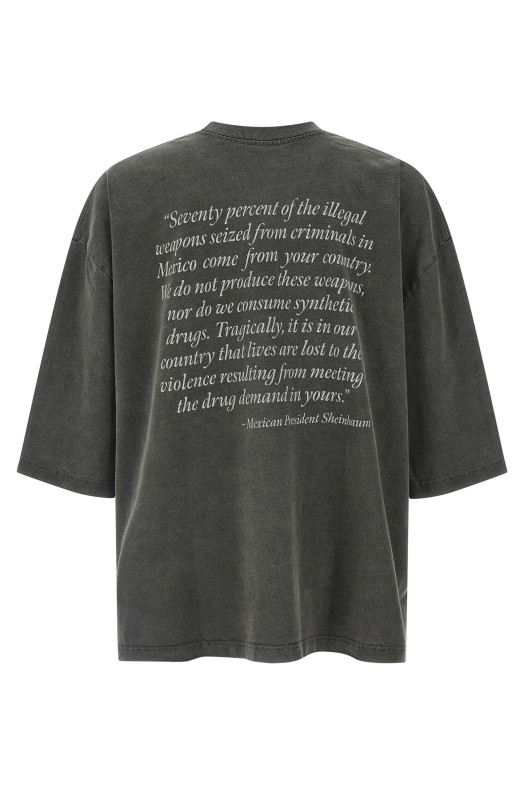 'Ski America' T-shirt Gray