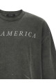 'Ski America' T-shirt Gray