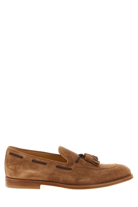 Suede loafers Brown
