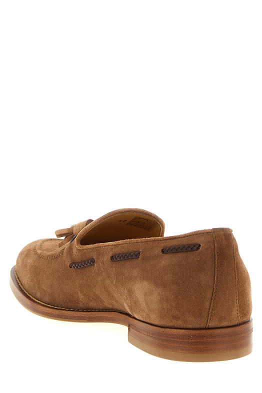 Suede loafers Brown