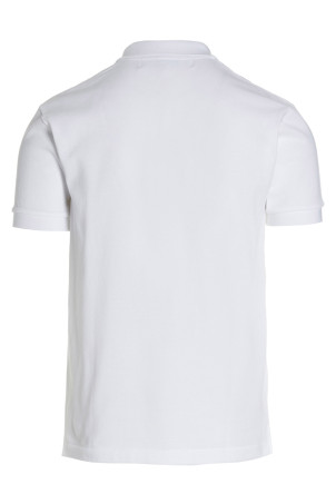 Поло з логотипом Біле COMME DES GARÇONS PLAY AXT0065 Поло з логотипом Біле COMME DES GARÇONS PLAY AXT0065