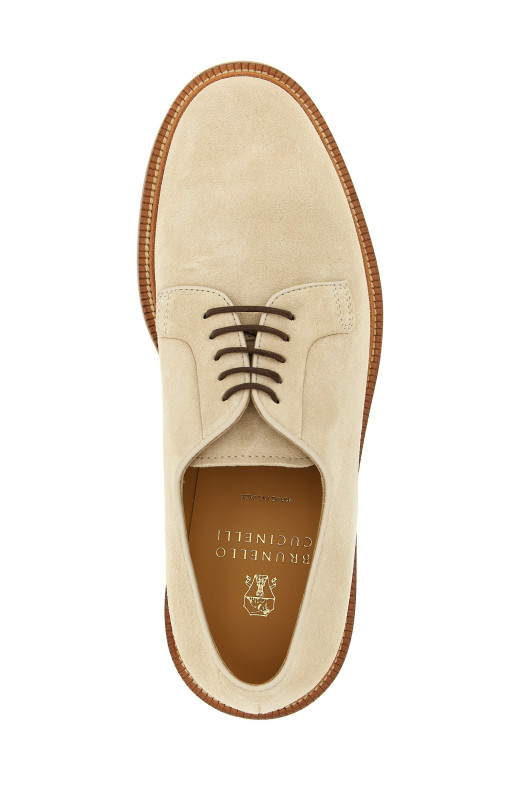 Суede дербі Бежевий BRUNELLO CUCINELLI MZUPEAT708C2675