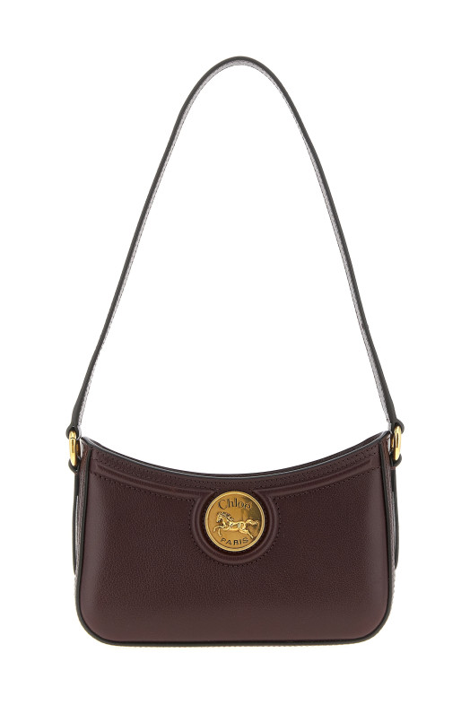 'Horse Medal' shoulder bag Bordeaux